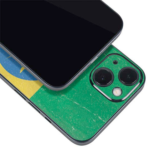 Ethiopia Flag Distressed iPhone Skins